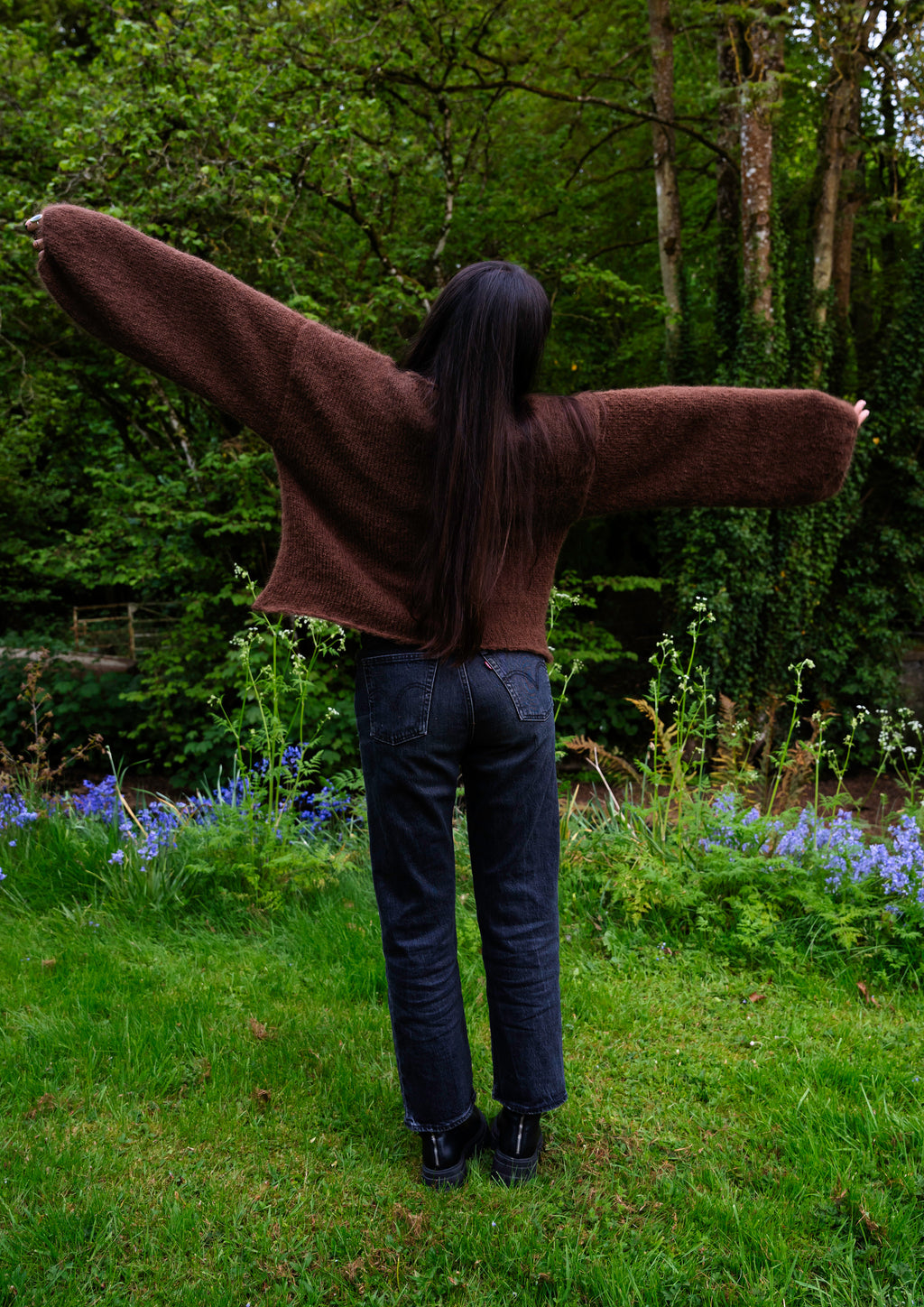 CHOCOLATE • LONG SLEEVE • KNIT JUMPER