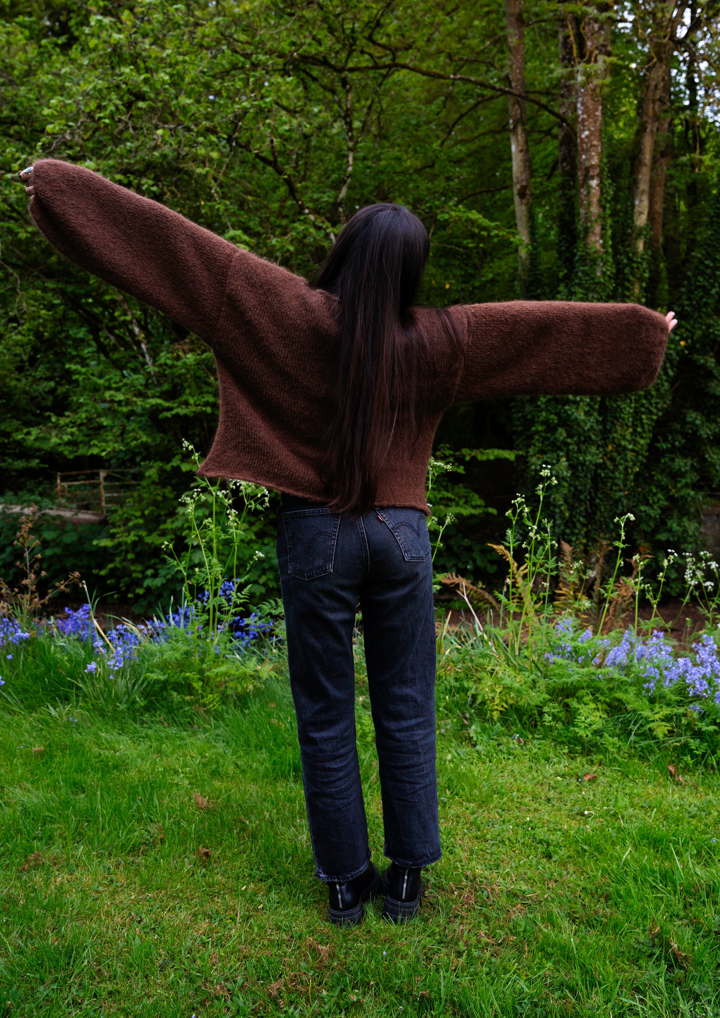 CHOCOLATE • LONG SLEEVE • KNIT JUMPER