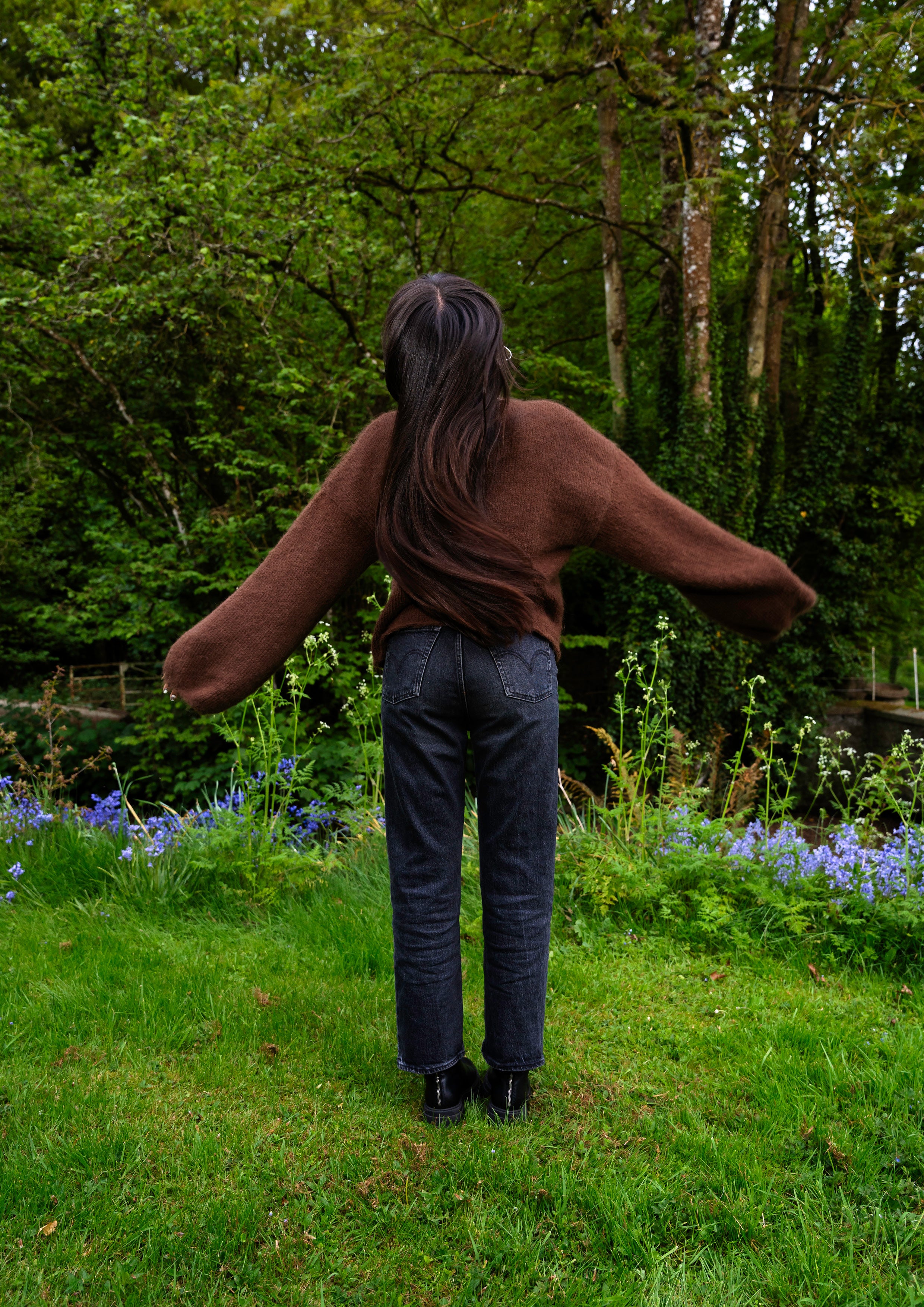 CHOCOLATE • LONG SLEEVE • KNIT JUMPER