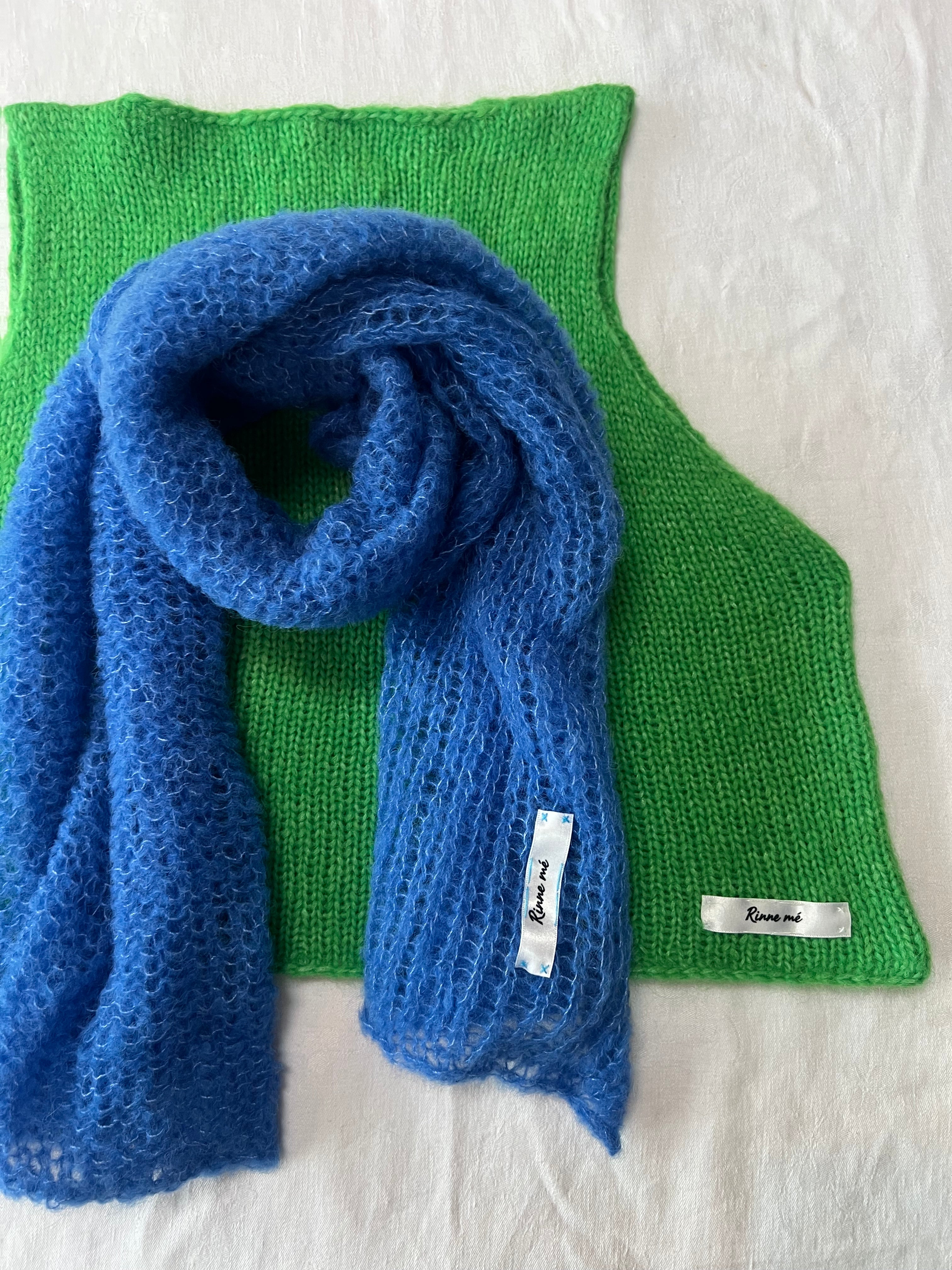 COBALT • SILK SCARF