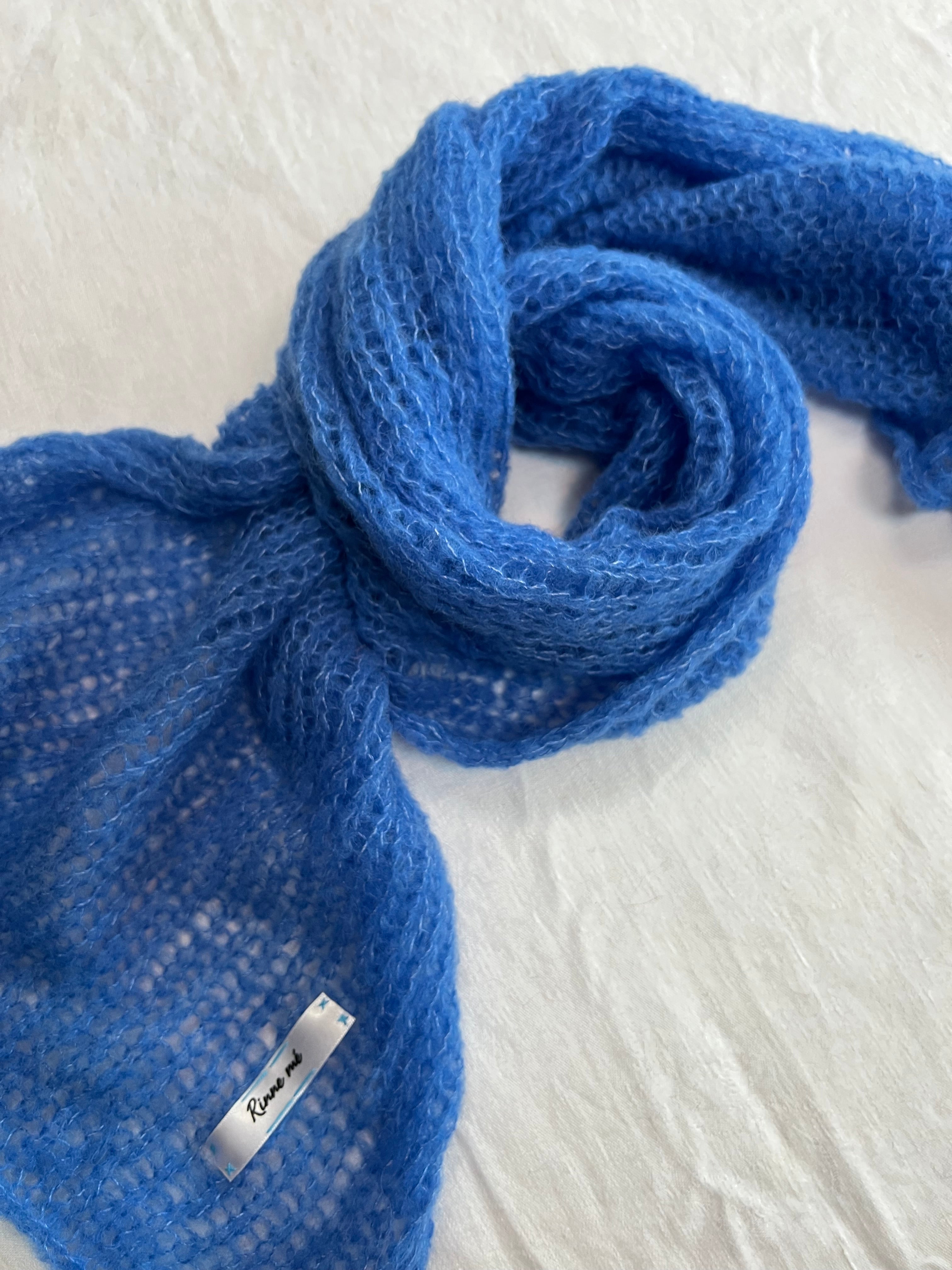 COBALT • SILK SCARF