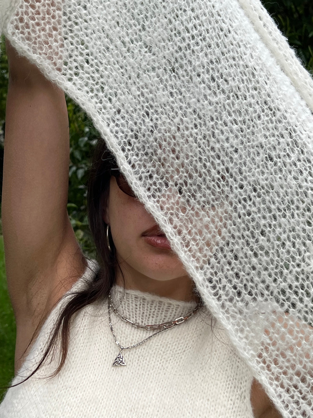 SNOW • SILK SCARF