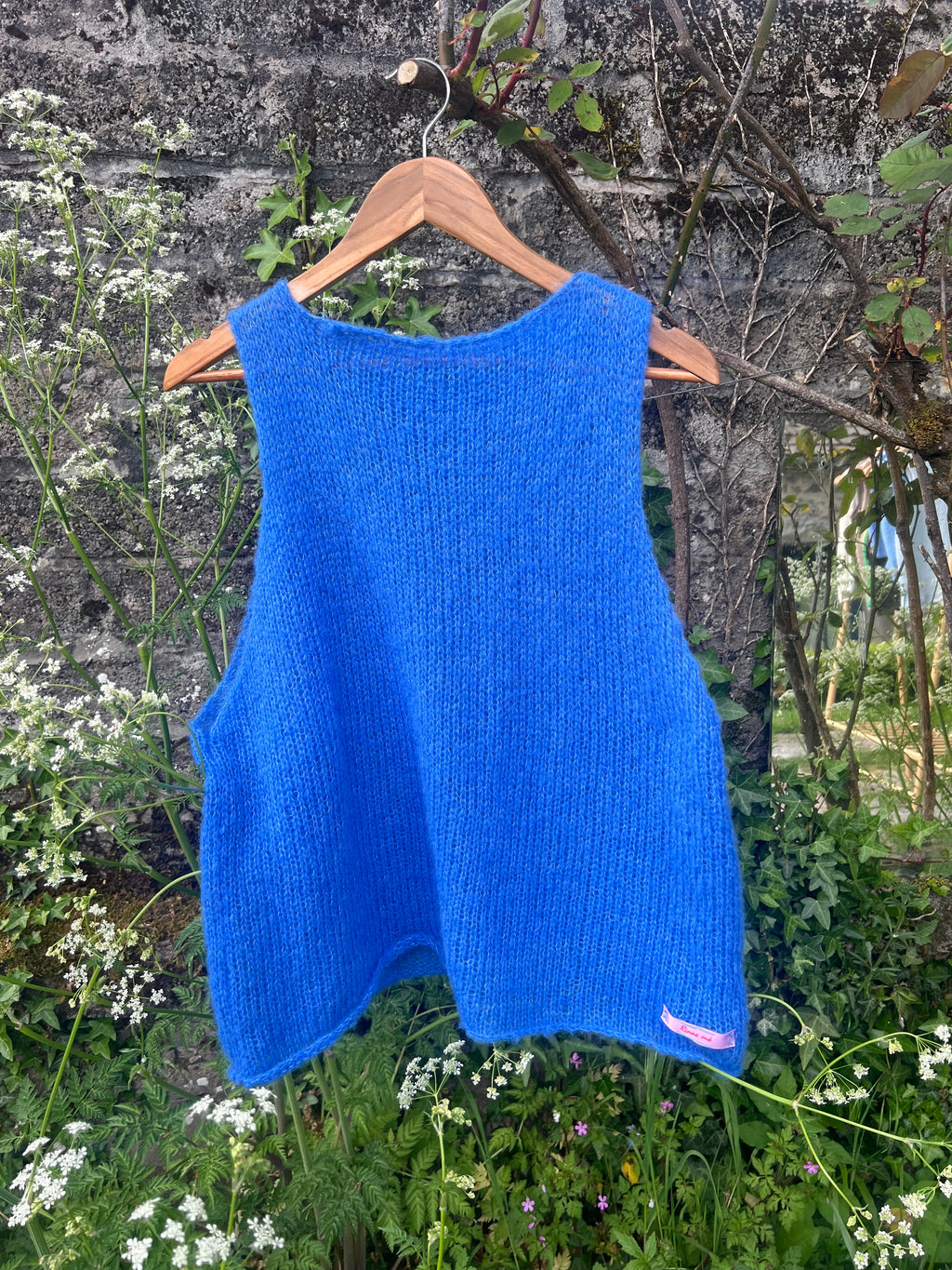 COBALT • SLEEVELESS • KNIT TOP